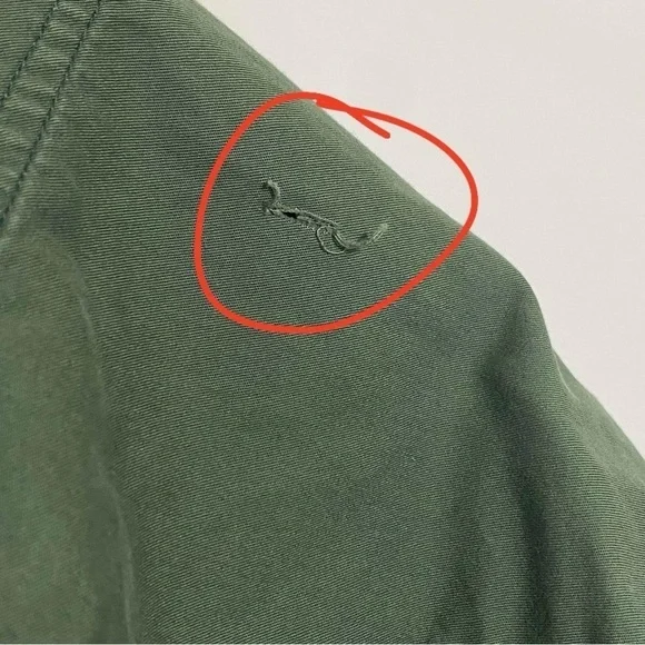 🎈DIESEL vintage army green button down long sleeves shirt. - Picture 4 of 5